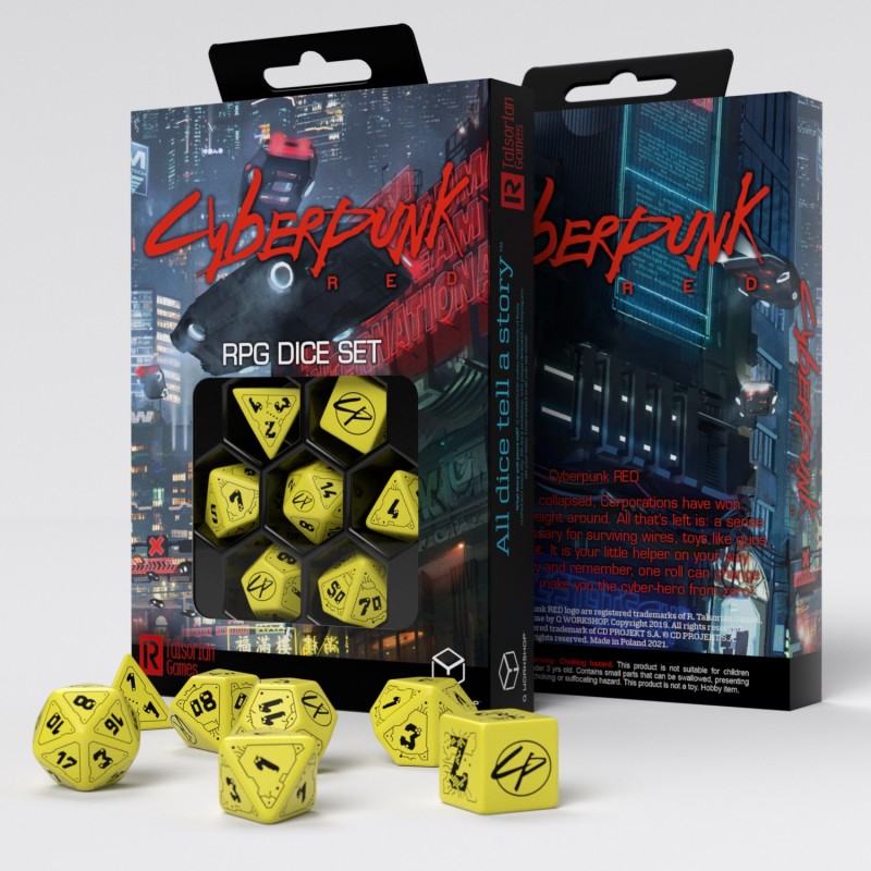 Cyberpunk RED Dice Set: Danger Zone - Image 2