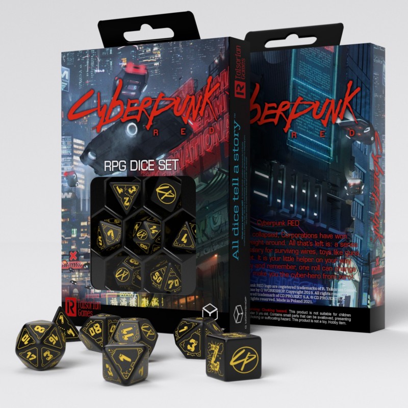 Cyberpunk RED Dice Set: Wet Work - Image 2