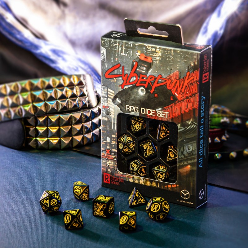Cyberpunk RED Dice Set: Wet Work - Image 3